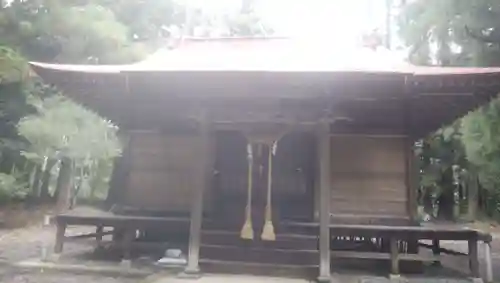 帳附神社の本殿・本堂