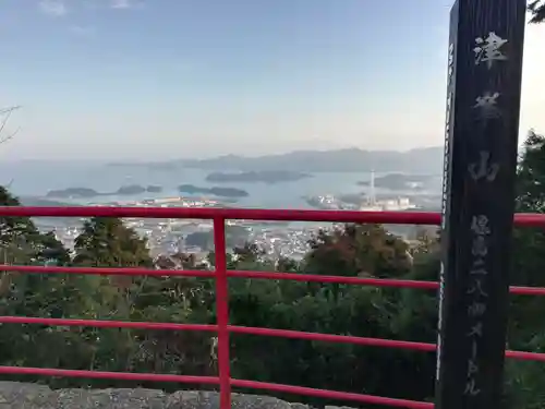 津峯神社の景色