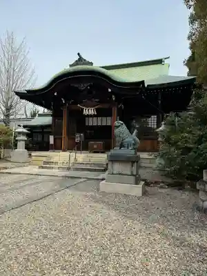 溝旗神社（肇國神社）の本殿・本堂