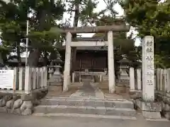 神明神社の鳥居