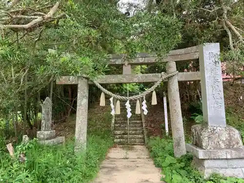 北辰神社の鳥居