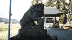 親孝子神社の狛犬