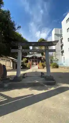 光町稲荷神社の鳥居