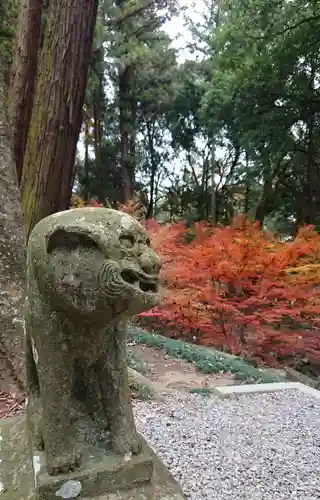 間々田八幡宮の狛犬