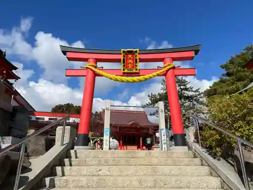 綱敷天満宮の鳥居