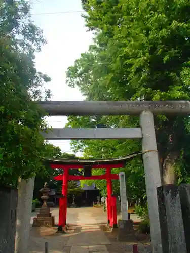 大久保神社の鳥居