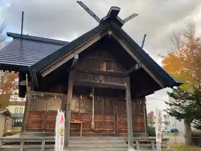 神居神社遥拝所の本殿・本堂