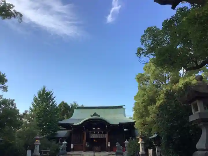 溝旗神社(肇國神社)の本殿・本堂