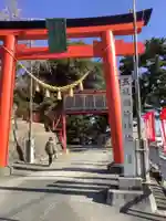 五社稲荷社の鳥居