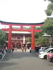 生田神社の鳥居