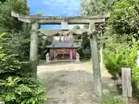 庄村波多神社の鳥居