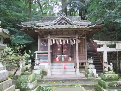 石穴稲荷神社の本殿