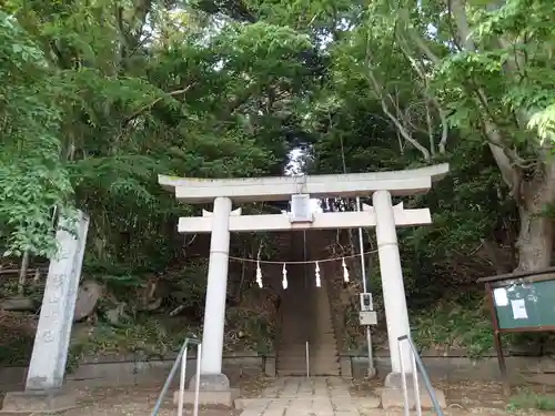 吉田杉山神社の鳥居