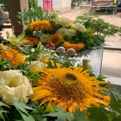 滑川神社 - 仕事と子どもの守り神の手水舎