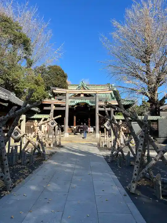 牛嶋神社の鳥居