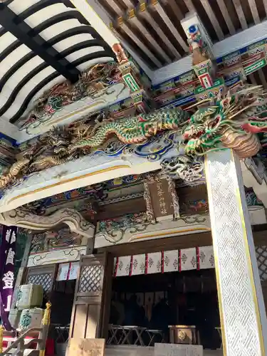 宝登山神社の芸術