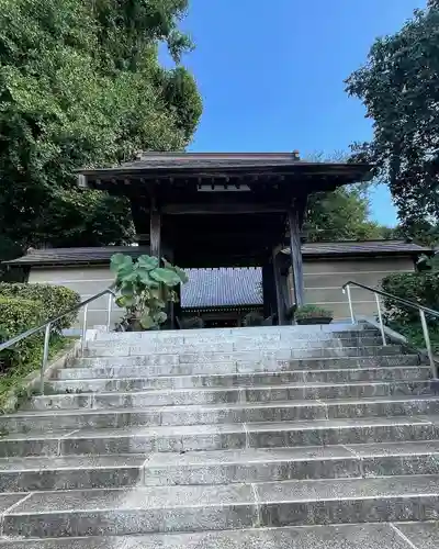 月崇寺の山門