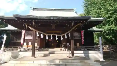 峯ヶ岡八幡神社の本殿