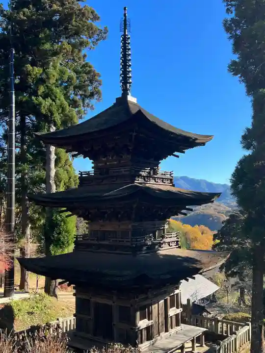国宝 大法寺(長野県)