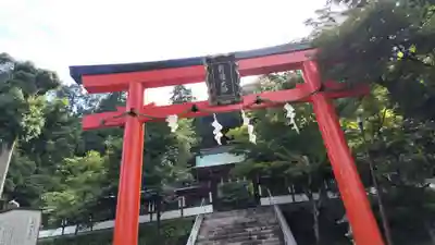 月読神社（松尾大社摂社）の鳥居