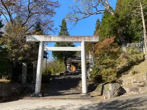 恵那神社の鳥居