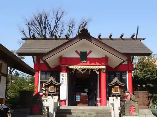 元郷氷川神社の本殿