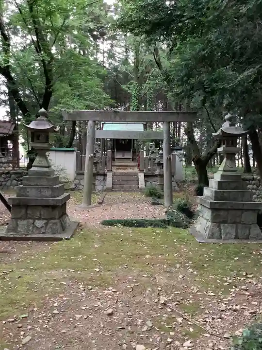 成海神社(羽黒八幡宮)の鳥居