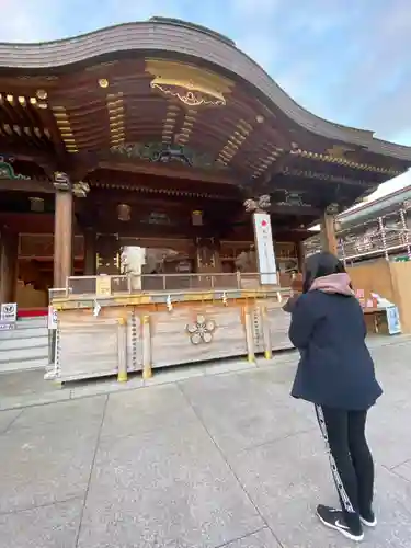 湯島天満宮の本殿・本堂