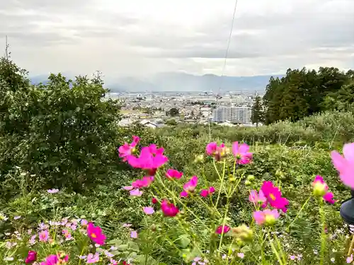 伺去神社の景色