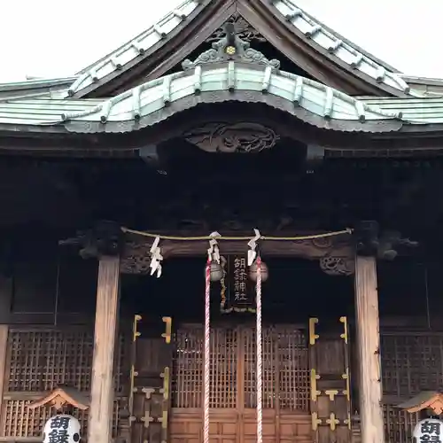 胡録神社の本殿・本堂