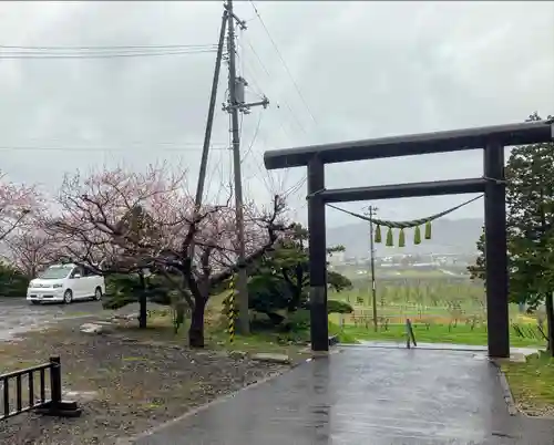 仁木神社の鳥居