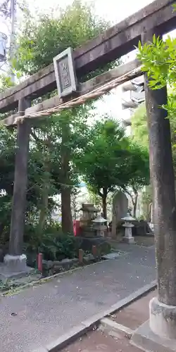 山神社の鳥居