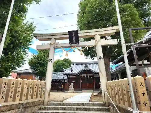 貴布禰神社の鳥居