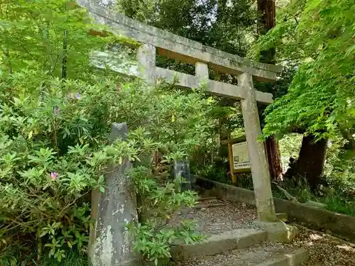 筑波山神社の鳥居