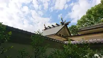 愛知縣護國神社の本殿・本堂