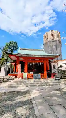 麻布氷川神社の本殿・本堂
