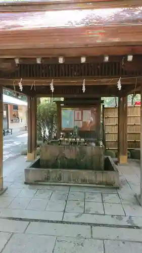 愛宕神社の手水舎