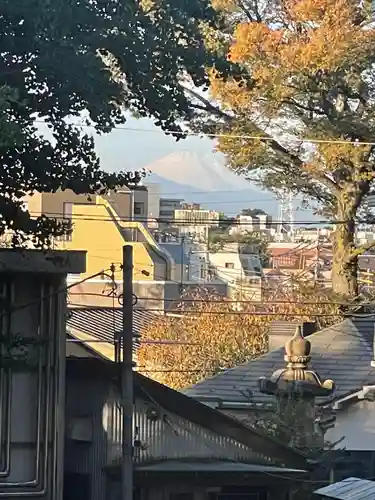 北澤八幡神社の景色