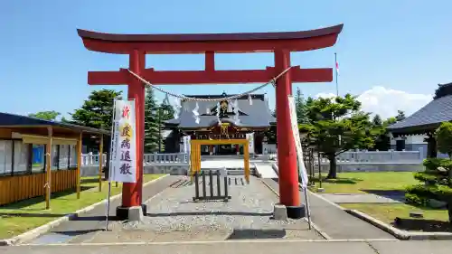 美瑛神社の鳥居