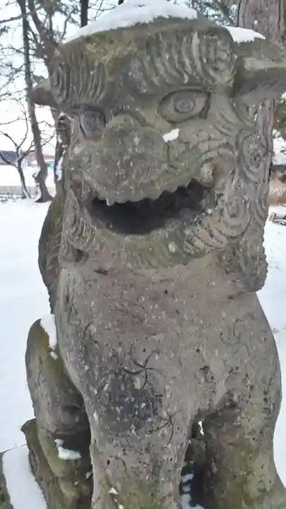 茨戸天満宮の狛犬