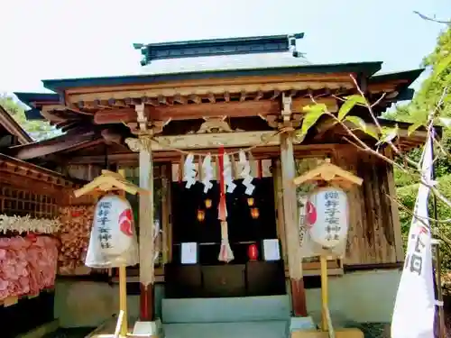 櫻井子安神社の本殿・本堂