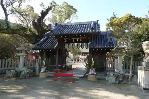 洲本八幡神社の山門・神門