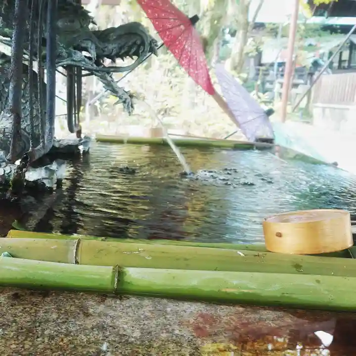 若宮神明社の手水舎