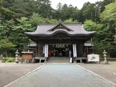 義經神社の本殿・本堂