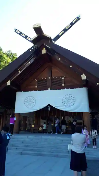 北海道神宮の本殿・本堂
