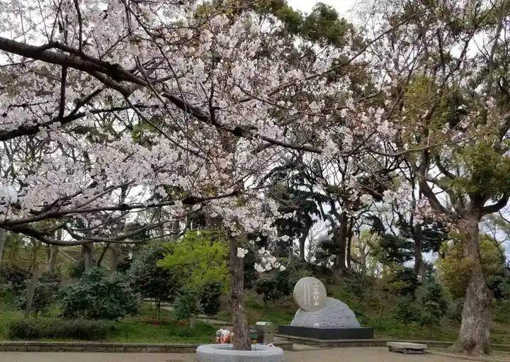 安居神社の庭園