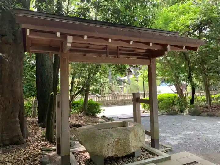 三嶋大社の手水舎