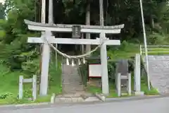 白幡神社の鳥居