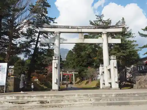 岩木山神社の鳥居