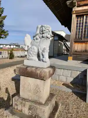 大野神社の狛犬